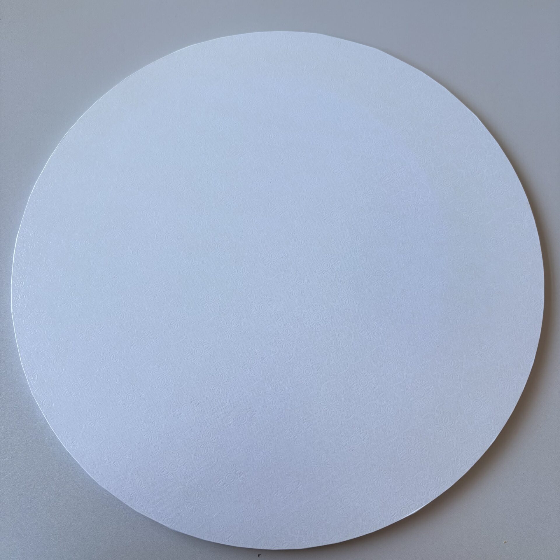 Podkład pod tort okrągły MDF Biały Ø 34 cm, h 1 cm - PC Julita OUTLET - obrazek 2