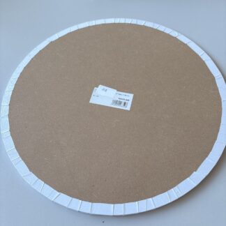 Podkład pod tort okrągły MDF Biały Ø 34 cm, h 1 cm - PC Julita OUTLET