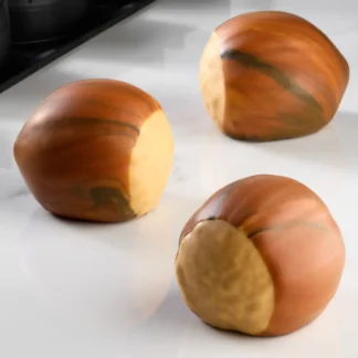 Pavoni Hazelnut PX43137 – forma silikonowa do monoporcji w kształcie orzecha laskowego 20 gniazd po 120 ml