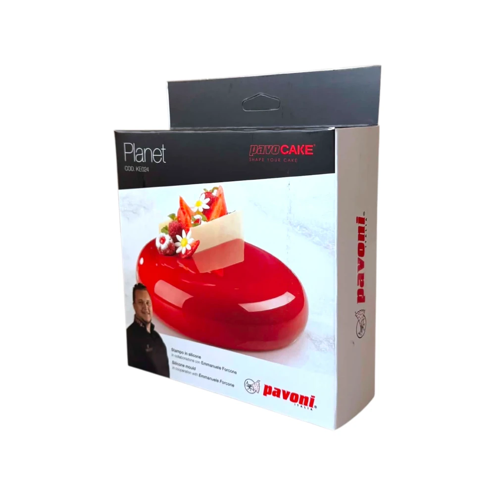 Pavoni Planet KE024S – forma silikonowa do tortu musowego 3D 1000 ml