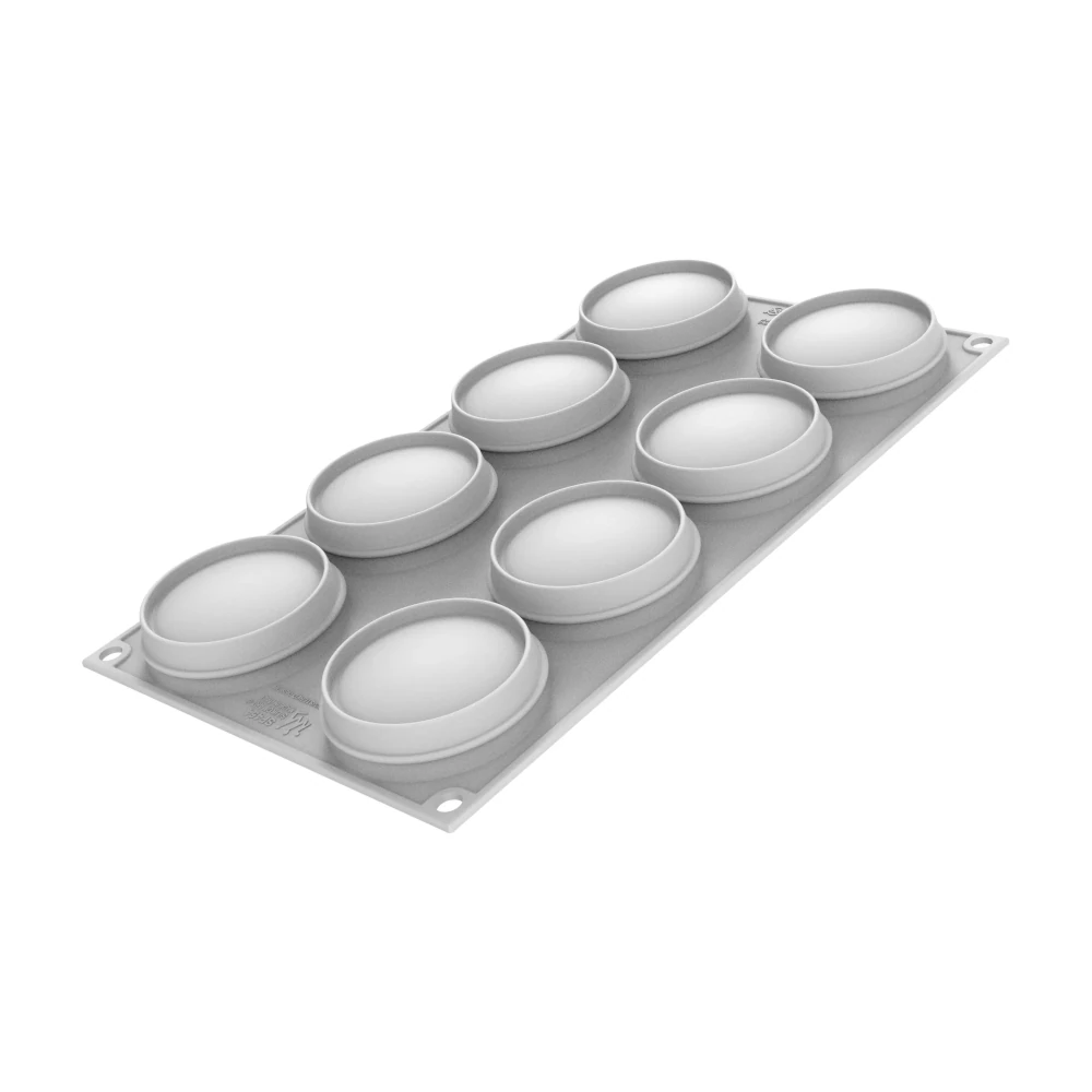 Silikomart Macaron 110 – forma do monoporcji musowych w kształcie makaronika