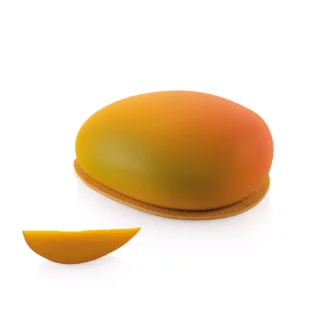 Forma Silikomart Mango 600 ml – większa forma do torcików musowych w kształcie mango
