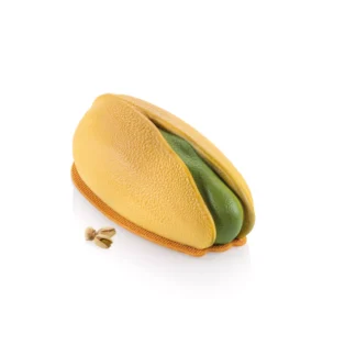 Silikomart Pistacchio 750 – większa forma do torcików musowych w kształcie pistacji