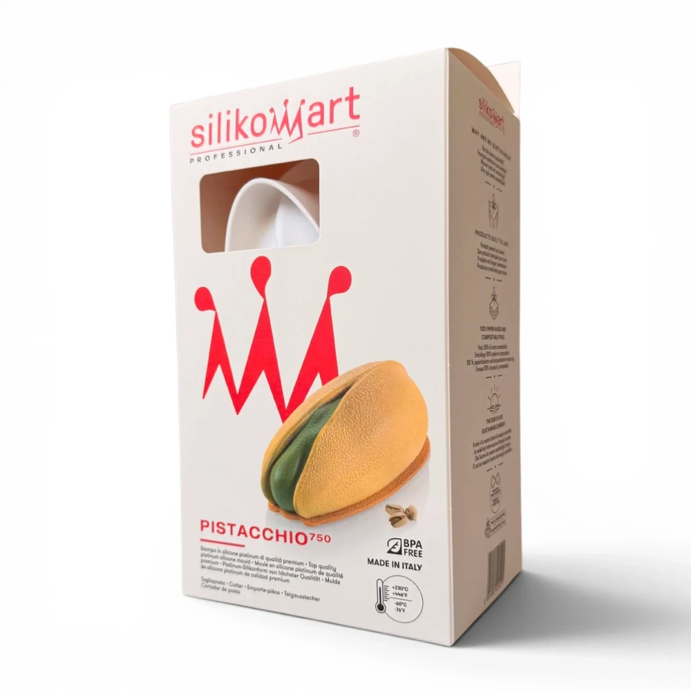 Silikomart Pistacchio 750 – forma silikonowa do torcików musowych Pistacja - obrazek 7