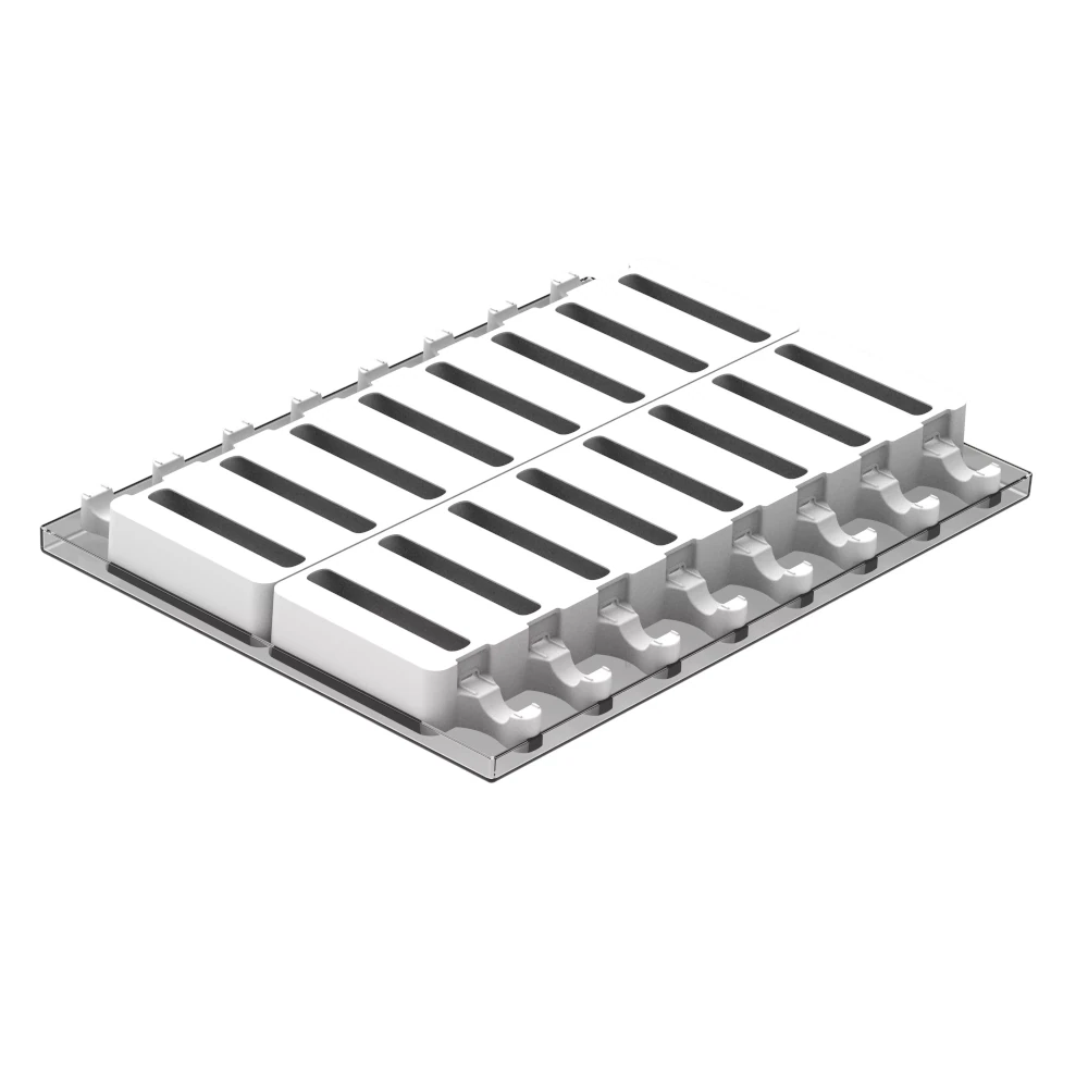 Forma silikonowa do lodów na patyku Silikomart GEL016 Rondo – 16 × 75 ml