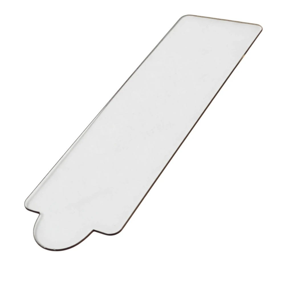Ekskluzywna podstawka z uchwytem pod eklery 13 x 4 cm + rączka – plexi – zestaw 10 szt. - Miniowe Love
