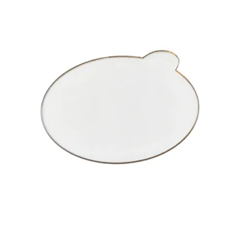 Ekskluzywna podstawka z uchwytem pod monoporcje 6 cm – plexi – zestaw 10 szt. - Miniowe Love