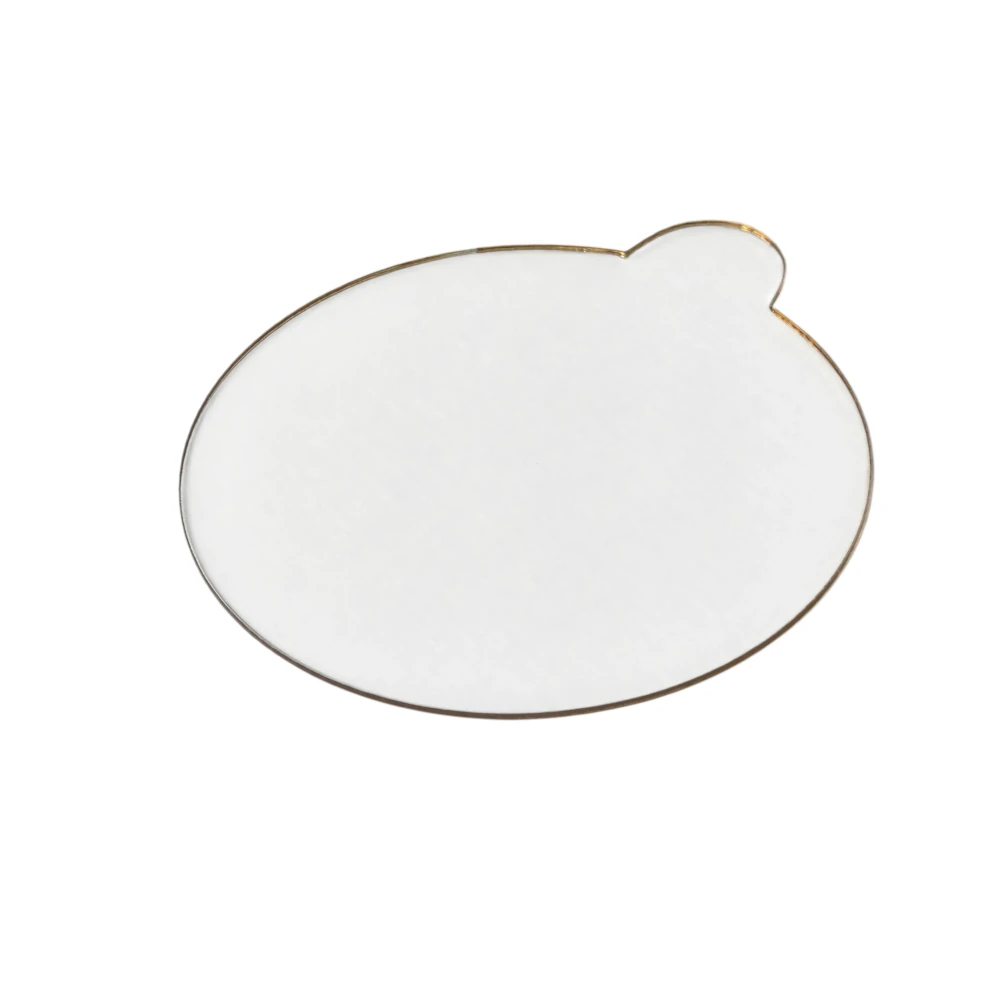 Ekskluzywna podstawka z uchwytem pod monoporcje 6 cm – plexi – zestaw 10 szt. - Miniowe Love