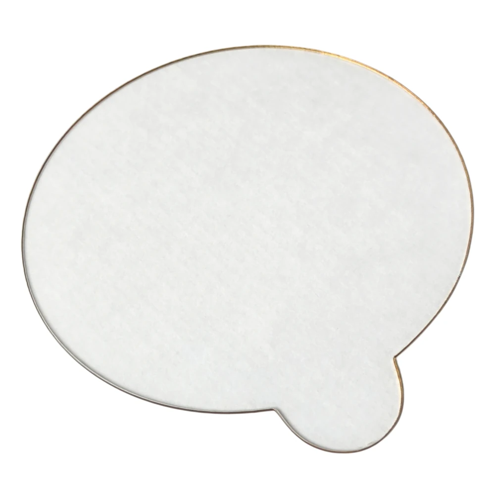 Ekskluzywna podstawka z uchwytem pod monoporcje 8 cm – plexi – zestaw 10 szt. - Miniowe Love