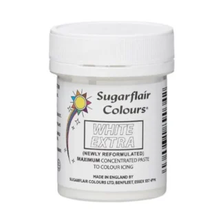 Biały barwnik spożywczy Sugarflair White Extra – wybielacz do kremu 42 g