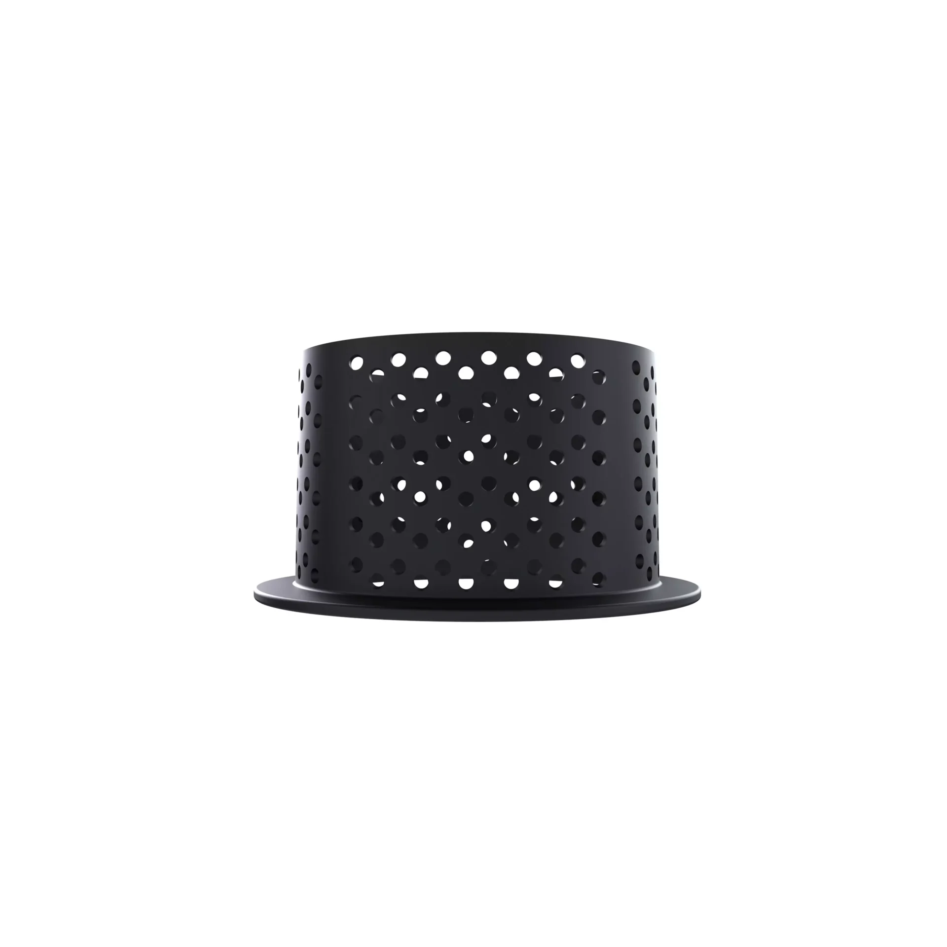 Wysoki rant cukierniczy perforowany do tarty TARTE RING ROUND śr. 50 mm, h 35 mm - 6 szt.