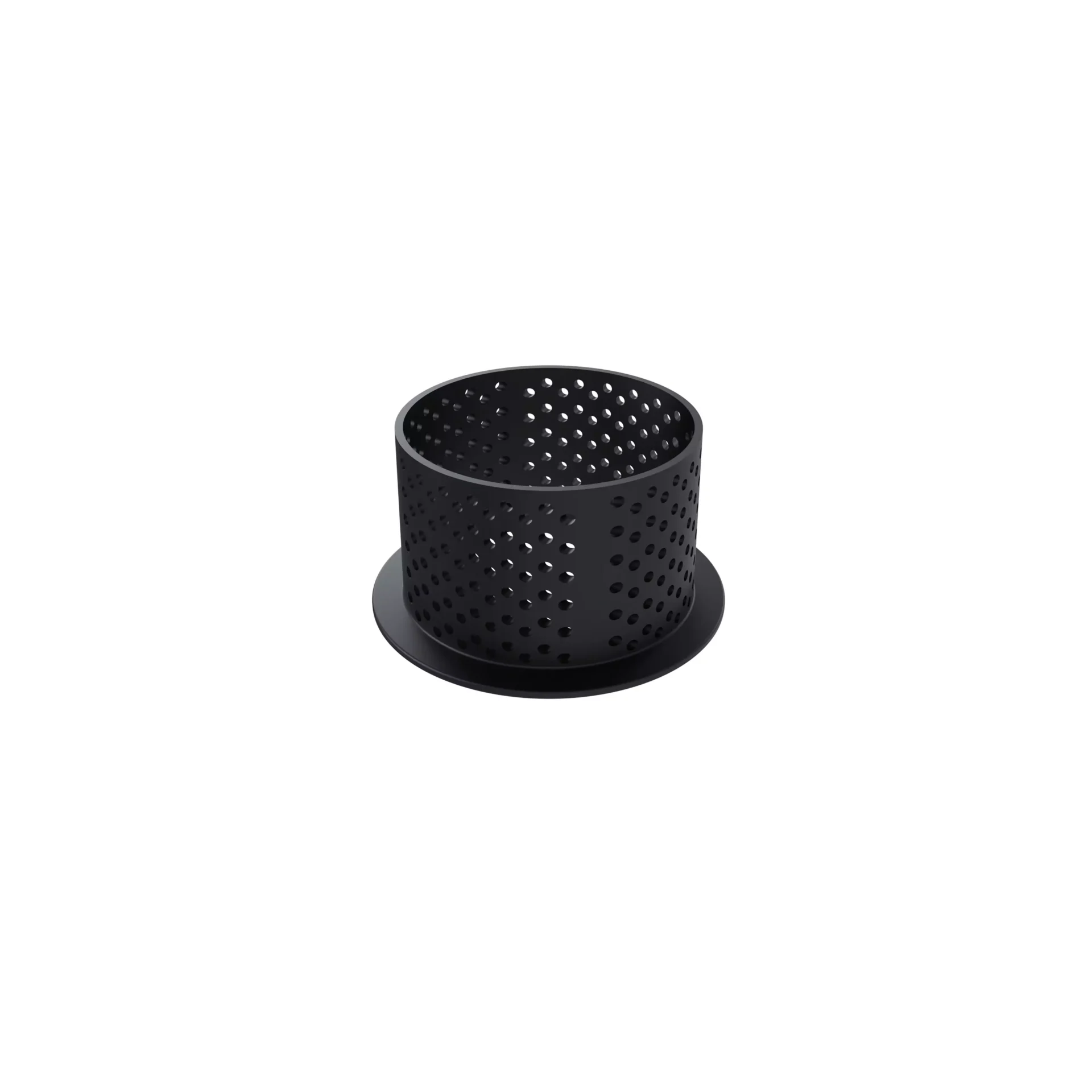 Wysoki rant cukierniczy perforowany do tarty TARTE RING ROUND śr. 50 mm, h 35 mm - 6 szt.